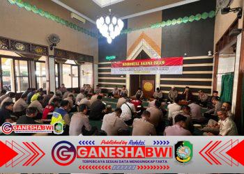Polresta Banyuwangi Perkuat Integritas Personel Lewat Pembinaan Rohani dan Mental