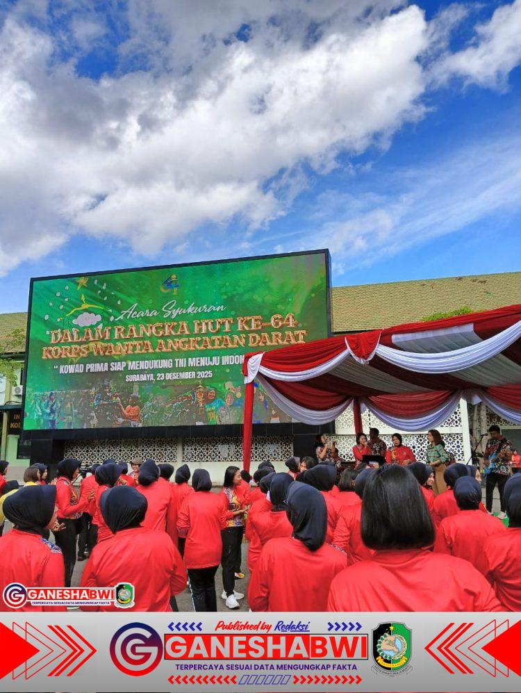 HUT ke-64 Kowad, Teguhkan Peran Prajurit Wanita TNI AD Menuju Indonesia Maju HUT ke-64 Kowad, Teguhkan Peran Prajurit Wanita TNI AD Menuju Indonesia Maju