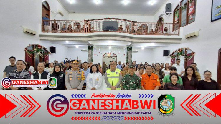 Dandim 0825 Banyuwangi Turun Langsung Amankan Malam Natal, Forkopimda Perkuat Pesan Damai dan Toleransi