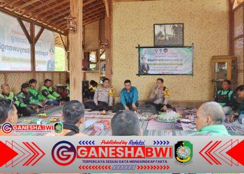 Kopdar Akhir Tahun, Kapolresta Banyuwangi Perkuat Silaturahmi dengan Forum Ojol Banyuwangi Bersatu