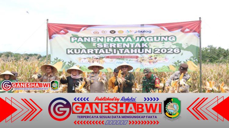 Dukung Ketahanan Pangan, Polresta Banyuwangi Optimalkan Lahan Desa untuk Produksi Jagung Dukung Ketahanan Pangan, Polresta Banyuwangi Optimalkan Lahan Desa untuk Produksi Jagung