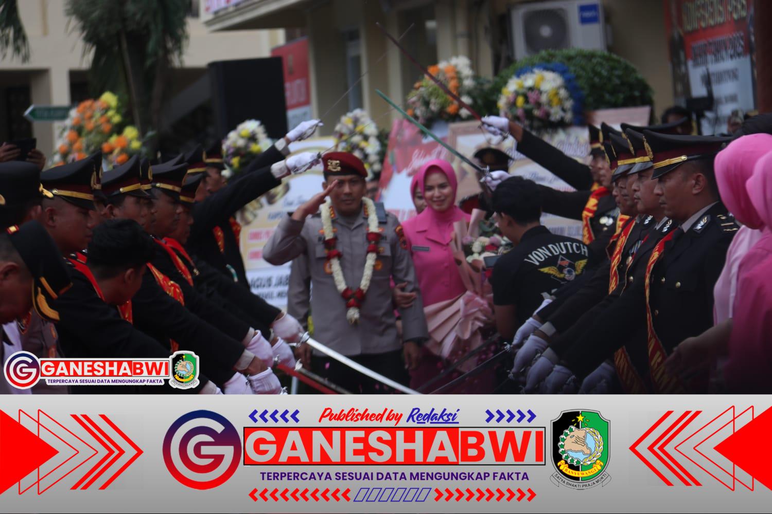 Haru Membuncah di Farewell Kapolresta Banyuwangi, Kombes Pol Rama Samtama Putra Diantar Doa dan Air Mata Menuju Pengabdian Baru di Papua