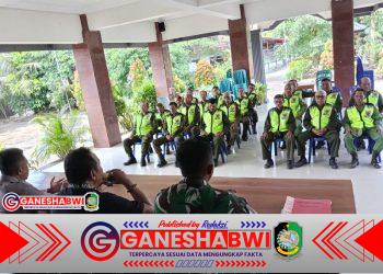 Babinsa Sembulung Perkuat Sinergi Kamtibmas, Linmas Didorong Jadi Garda Terdepan Keamanan Desa
