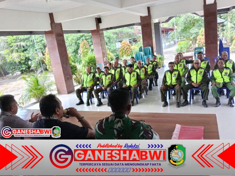 Babinsa Sembulung Perkuat Sinergi Kamtibmas, Linmas Didorong Jadi Garda Terdepan Keamanan Desa