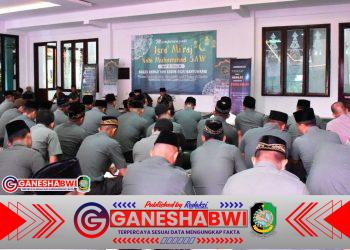 Kodim 0825/Banyuwangi Peringati Isra Mi’raj 1447 H, Perkuat Karakter Prajurit Religius dan Profesional Kodim 0825/Banyuwangi Peringati Isra Mi’raj 1447 H, Perkuat Karakter Prajurit Religius dan Profesional