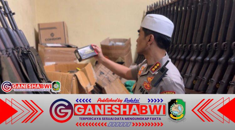 Kapolresta Banyuwangi Cek Rutan, Senpi, dan Peralatan Dinas, Pastikan Keamanan dan Kesiapsiagaan Personel