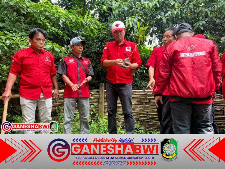PDI Perjuangan Banyuwangi Tanam Pohon dan Tebar Bibit Ikan di Sumber Air Penawar, Dedikasikan untuk HUT ke-79 Megawati Soekarnoputri