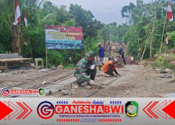 Kodim 0825/Banyuwangi Percepat Pembangunan Jembatan Perintis Garuda, Akses Dua Desa Segera Terhubung Kodim 0825/Banyuwangi Percepat Pembangunan Jembatan Perintis Garuda, Akses Dua Desa Segera Terhubung