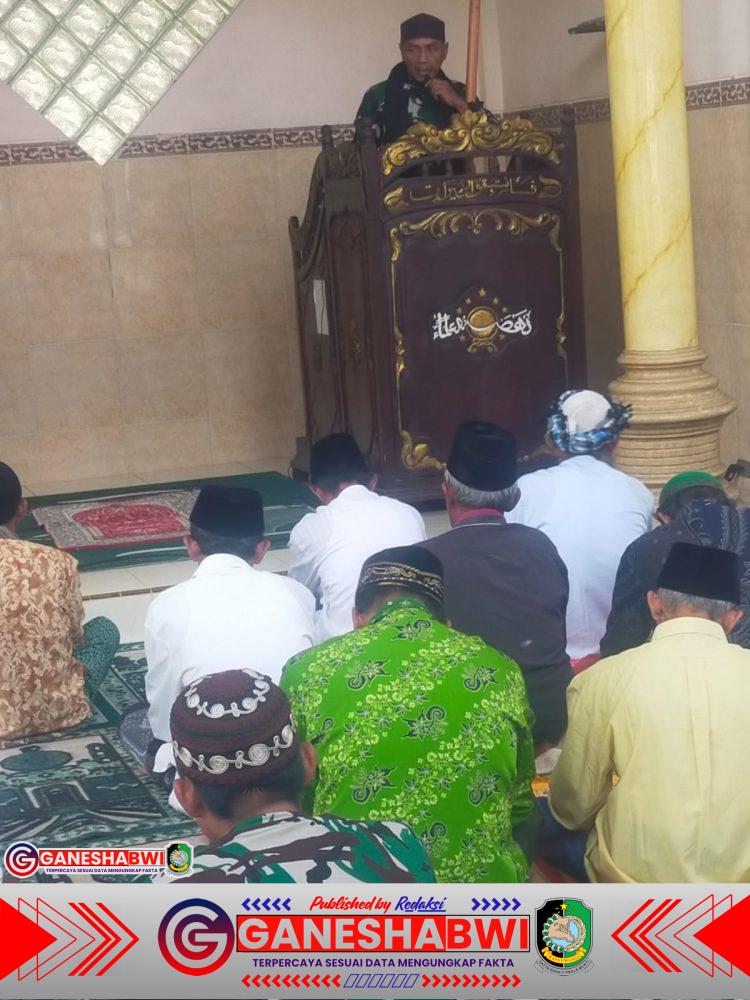 Prajurit TNI Sampaikan Dakwah Persatuan, Masjid Jadi Ruang Menyemai Damai
