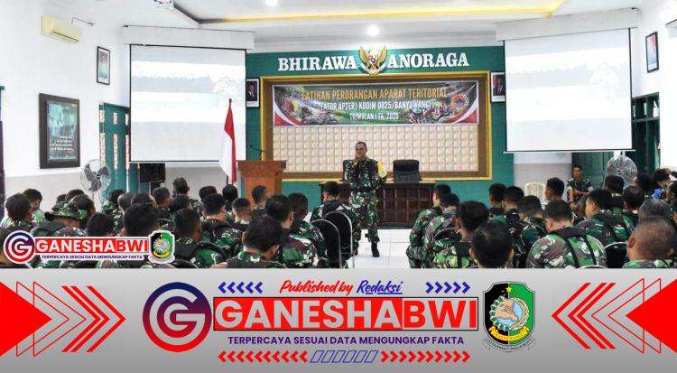 Kodim 0825/Banyuwangi Matangkan Aparat Teritorial Lewat Lator Apter Triwulan I 2026 Kodim 0825/Banyuwangi Matangkan Aparat Teritorial Lewat Lator Apter Triwulan I 2026