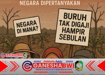 “Darurat Kemanusiaan di Kebun Kalitelepak Banyuwangi: Buruh Tak Digaji Hampir Sebulan, Negara Dipertanyakan”