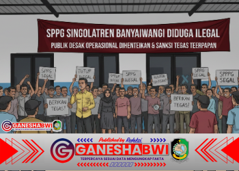 SPPG Singolatren Banyuwangi Diduga Ilegal, Publik Desak Operasional Dihentikan dan Sanksi Tegas Diterapkan SPPG Singolatren Banyuwangi Diduga Ilegal, Publik Desak Operasional Dihentikan dan Sanksi Tegas Diterapkan