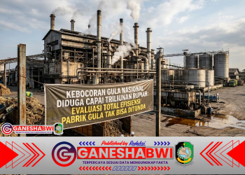 Kebocoran Gula Nasional Diduga Capai Triliunan Rupiah: Evaluasi Total Efisiensi Pabrik Gula Tak Bisa Ditunda