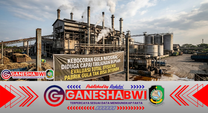 Kebocoran Gula Nasional Diduga Capai Triliunan Rupiah: Evaluasi Total Efisiensi Pabrik Gula Tak Bisa Ditunda Kebocoran Gula Nasional Diduga Capai Triliunan Rupiah: Evaluasi Total Efisiensi Pabrik Gula Tak Bisa Ditunda