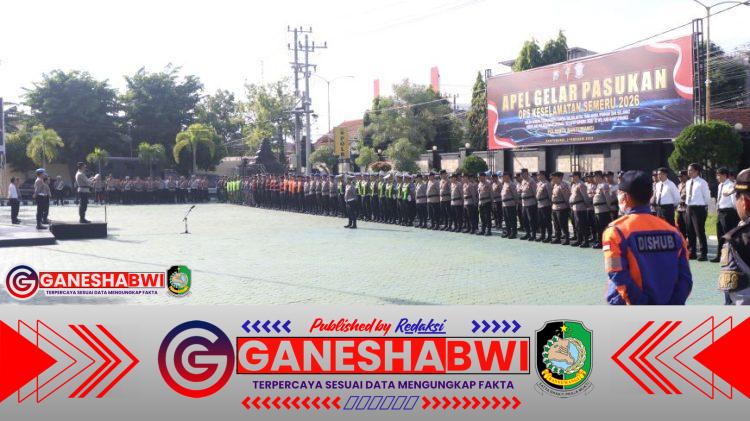 Polresta Banyuwangi Tegaskan Kesiapan Operasi Keselamatan Semeru 2026