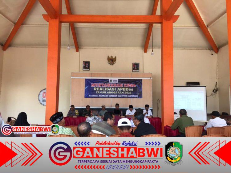 Babinsa Desa Jajag Hadiri Musdes Laporan Realisasi APBDes 2025, Tegaskan Komitmen Transparansi dan Pengawalan Pembangunan Babinsa Desa Jajag Hadiri Musdes Laporan Realisasi APBDes 2025, Tegaskan Komitmen Transparansi dan Pengawalan Pembangunan