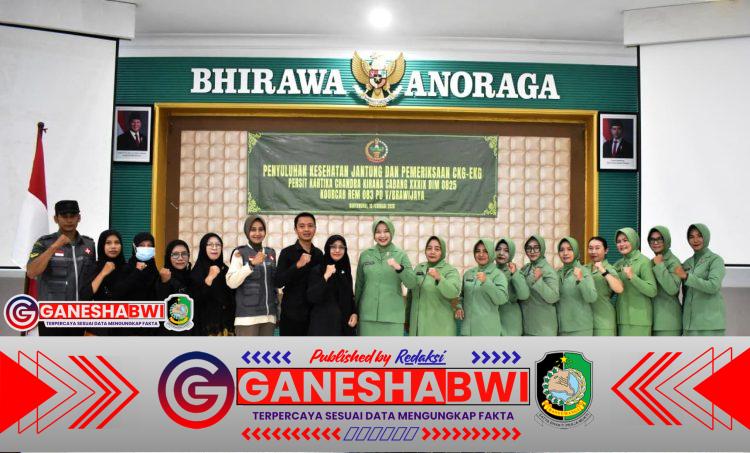 Persit Kodim 0825 Banyuwangi Gelar Donor Darah, Perkuat Solidaritas Kemanusiaan di HUT ke-80