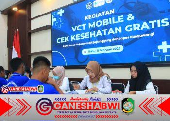 Lapas Banyuwangi Perkuat Skrining Kesehatan, 50 Warga Binaan Jalani Tes VCT HIV