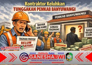 Kontraktor Keluhkan Tunggakan Pembayaran Proyek Rehabilitasi Gedung Badan Perencanaan Pembangunan Daerah Kabupaten Banyuwangi