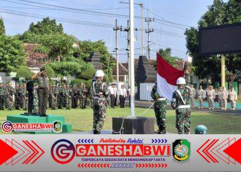 Upacara Tujuh Belasan Kodim 0825/Banyuwangi: Momentum Penguatan Disiplin, Soliditas, dan Kesiapsiagaan Prajurit di Awal TA 2026 Upacara Tujuh Belasan Kodim 0825/Banyuwangi: Momentum Penguatan Disiplin, Soliditas, dan Kesiapsiagaan Prajurit di Awal TA 2026
