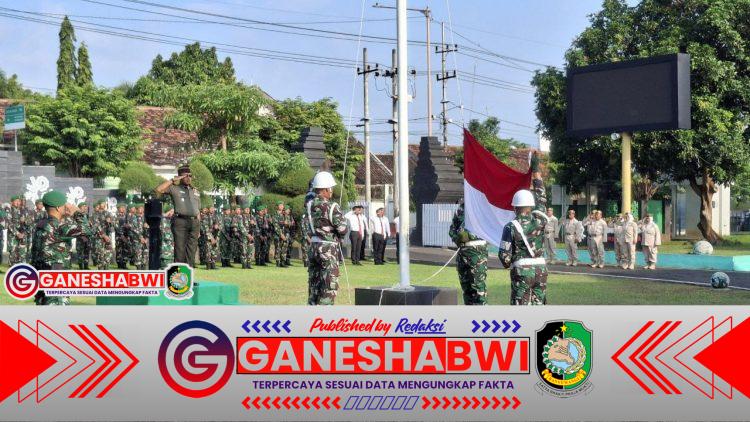 Upacara Tujuh Belasan Kodim 0825/Banyuwangi: Momentum Penguatan Disiplin, Soliditas, dan Kesiapsiagaan Prajurit di Awal TA 2026