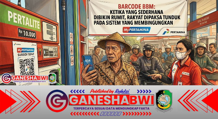 Barcode BBM: Ketika yang Sederhana Dibikin Rumit, Rakyat Dipaksa Tunduk pada Sistem yang Membingungkan Barcode BBM: Ketika yang Sederhana Dibikin Rumit, Rakyat Dipaksa Tunduk pada Sistem yang Membingungkan