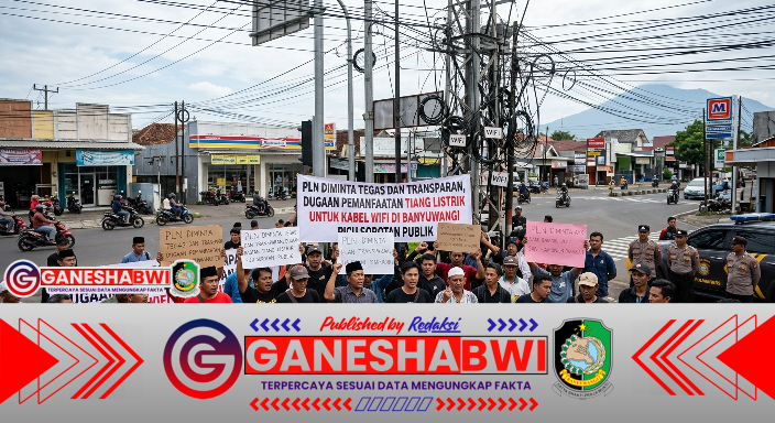 PLN DIMINTA TEGAS DAN TRANSPARAN, DUGAAN PEMANFAATAN TIANG LISTRIK UNTUK KABEL WIFI DI BANYUWANGI PICU SOROTAN PUBLIK PLN DIMINTA TEGAS DAN TRANSPARAN, DUGAAN PEMANFAATAN TIANG LISTRIK UNTUK KABEL WIFI DI BANYUWANGI PICU SOROTAN PUBLIK