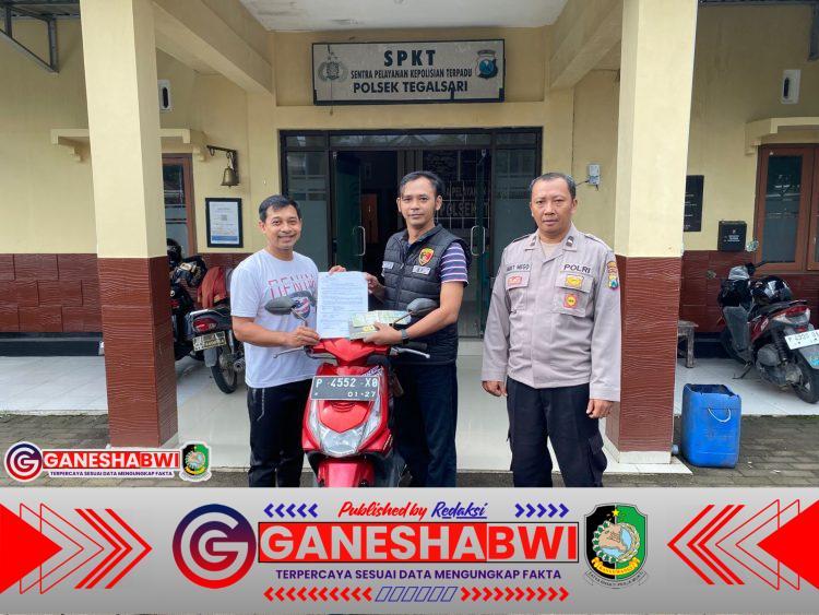 Apresiasi Publik: Polsek Tegalsari Berhasil Ungkap Kasus Penggelapan dan Kembalikan Motor Milik Warga Apresiasi Publik: Polsek Tegalsari Berhasil Ungkap Kasus Penggelapan dan Kembalikan Motor Milik Warga