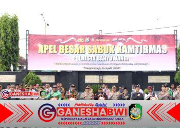 Apel Sabuk Kamtibmas 2026 Banyuwangi Menggema: Konsolidasi Besar Rakyat–Polisi Kunci Stabilitas Daerah