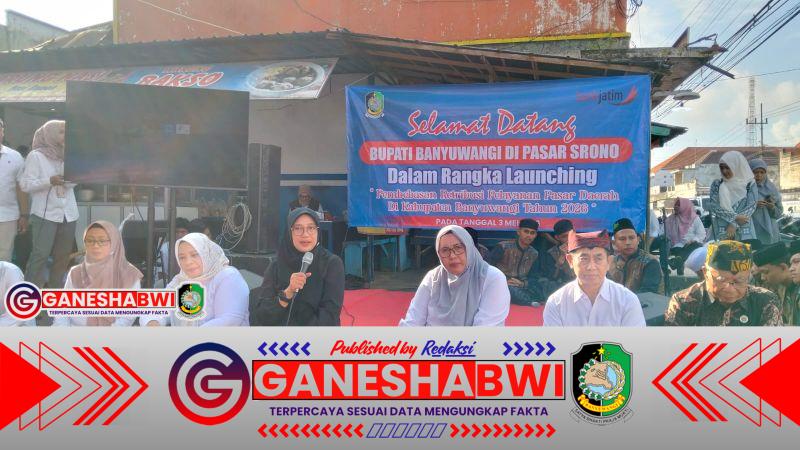 Bupati Ipuk Fiestiandani Resmi Launching Pembebasan Retribusi Pasar: Strategi Nyata Dongkrak Ekonomi Rakyat Banyuwangi