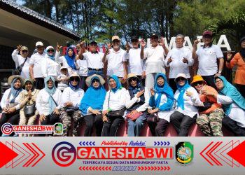 Lansia Guyup Rukun Banyuwangi Gelar Healing dan Senam Bersama di Pantai Cemara, Wujudkan Lansia Sehat, Aktif, dan Produktif