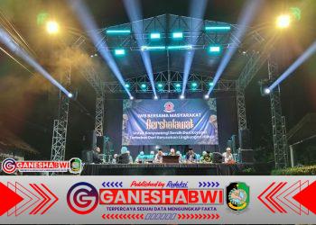 IWB Bersama Masyarakat Bershalawat, Serukan Banyuwangi Bersih dari Korupsi dan Kerusakan Lingkungan