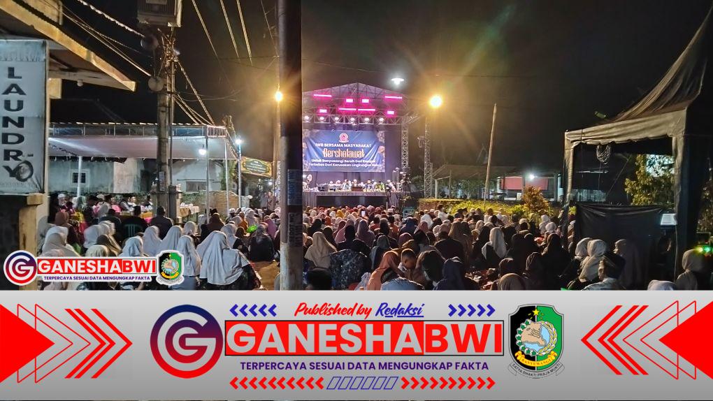 IWB Bersama Masyarakat Bershalawat, Serukan Banyuwangi Bersih dari Korupsi dan Kerusakan Lingkungan