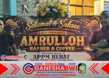 GRAND OPENING AMRULLOH BARBER & COFFEE BANYUWANGI