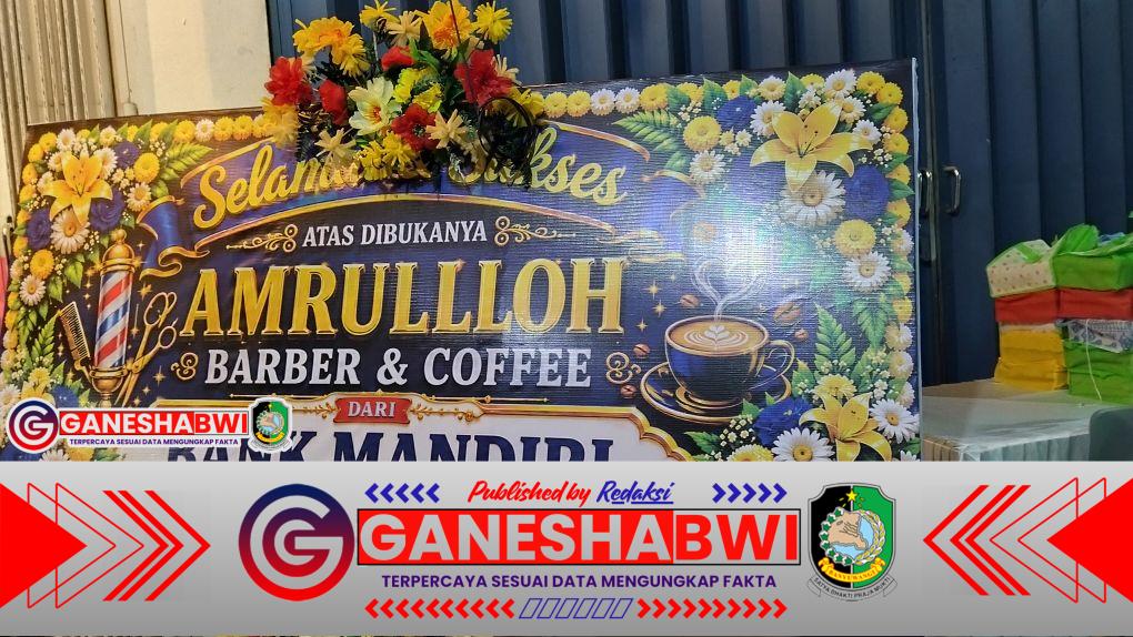 GRAND OPENING AMRULLOH BARBER & COFFEE BANYUWANGI GRAND OPENING AMRULLOH BARBER & COFFEE BANYUWANGI