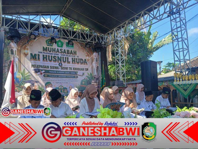 Purna Siswa MI Husnul Huda Bedewang Tahun Ajaran 2025/2026 Berlangsung Khidmat dan Meriah, Cetak Generasi Berprestasi dan Berakhlakul Karimah Purna Siswa MI Husnul Huda Bedewang Tahun Ajaran 2025/2026 Berlangsung Khidmat dan Meriah, Cetak Generasi Berprestasi dan Berakhlakul Karimah